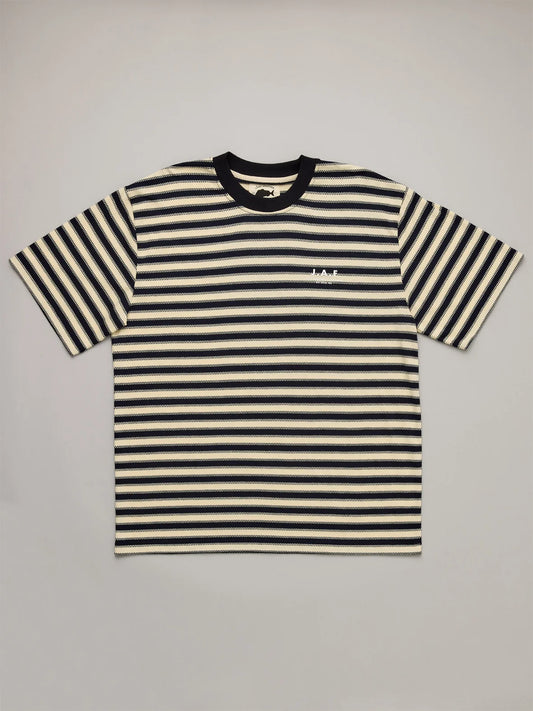 JAF Shore Tee Navy Stripe
