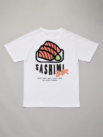JAF Sashimi Bar Tee White