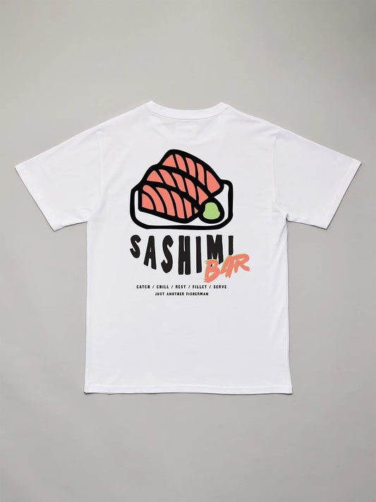 JAF Sashimi Bar Tee White