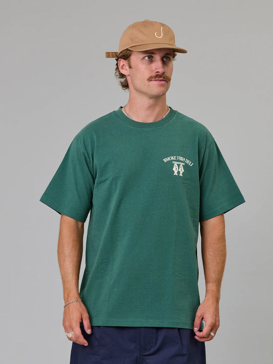 JAF Smoke Fish Deli Tee Dusk Pine