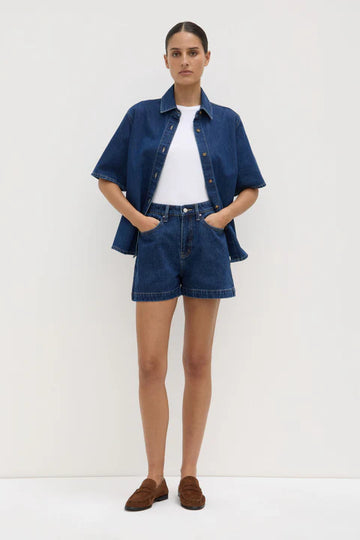Assembly Boxy Short Heritage Blue