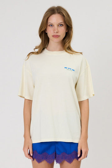 RMN Star Tee Washed Ivory