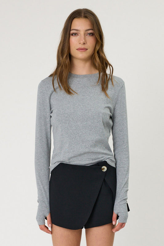 RMN Denver Long Sleeve Grey