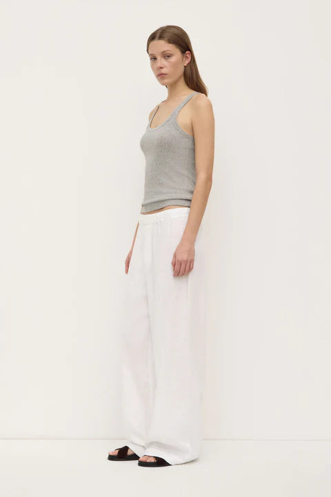 Assembly Linen Pant White