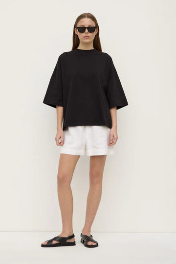 Assembly Linen Short White