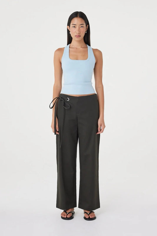 ARCAA Lucia Tie Pant Charcoal