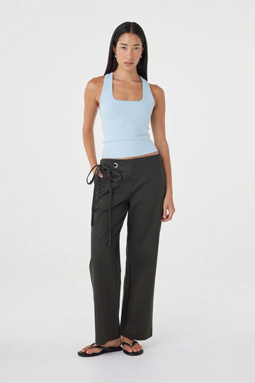 ARCAA Lucia Tie Pant Charcoal