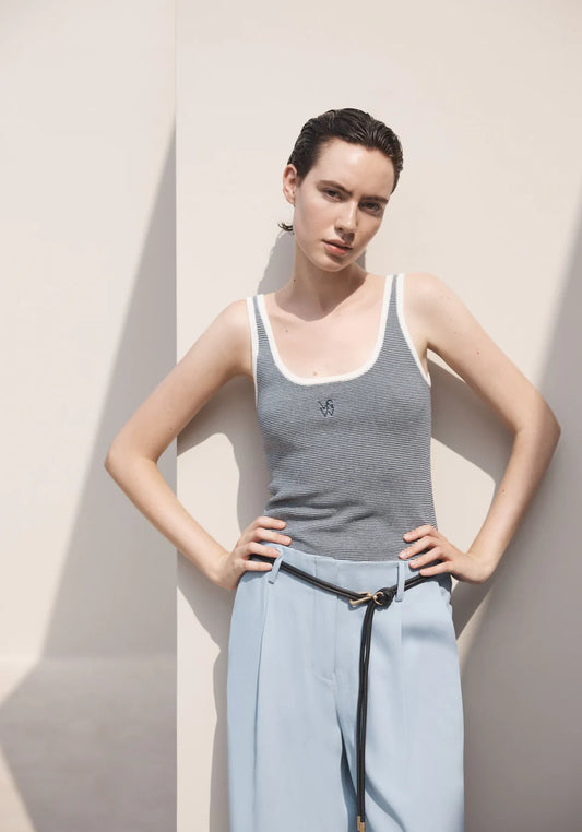 Viktoria & Woods Chronicle Tank Navy Stripe