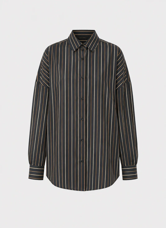 Esmaee Oneway stripe shirt