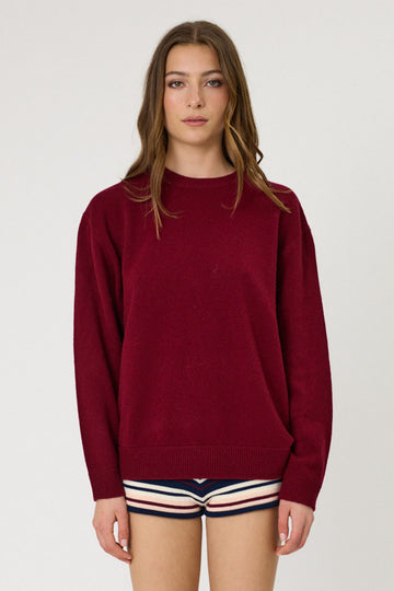 RMN Kennedy Knit Pomegranate