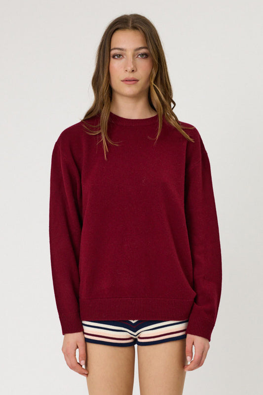 RMN Kennedy Knit Pomegranate