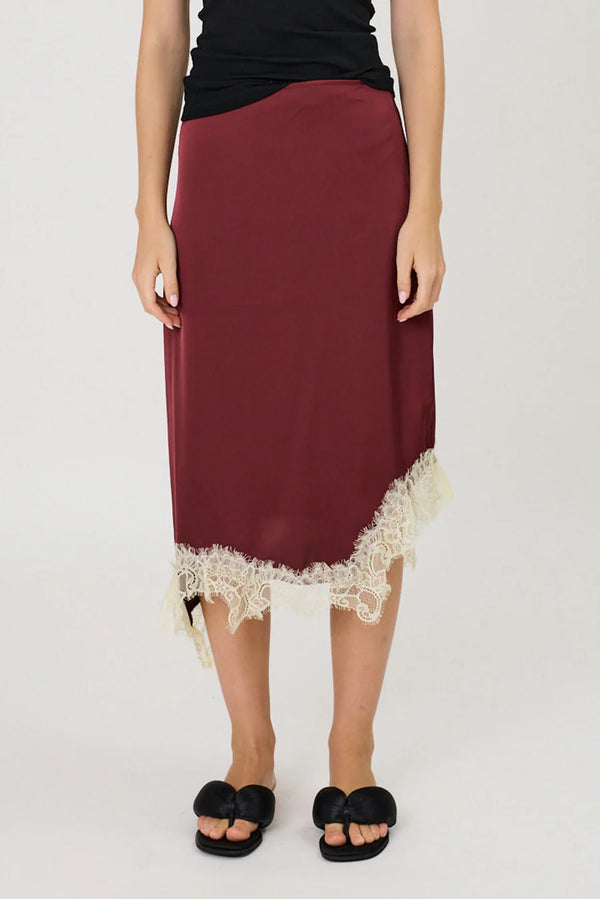 Remain Lara Skirt Pomegranate