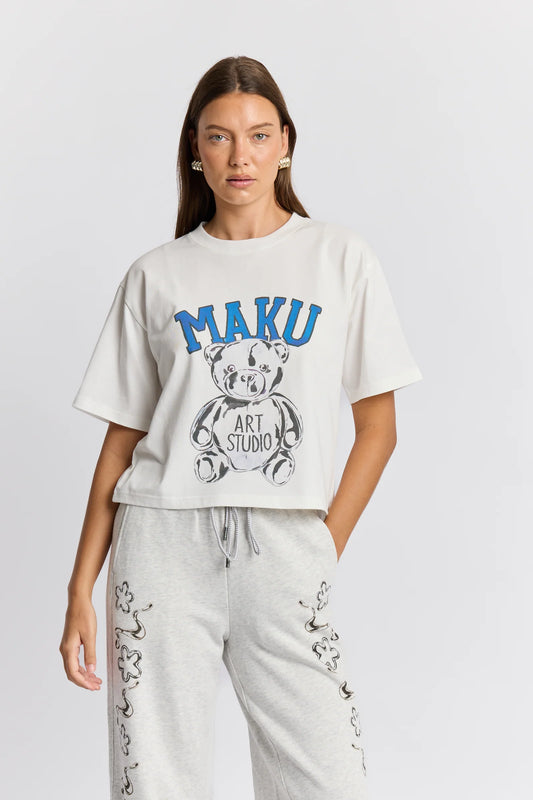 Maku Chrome Bear Boxy Tee