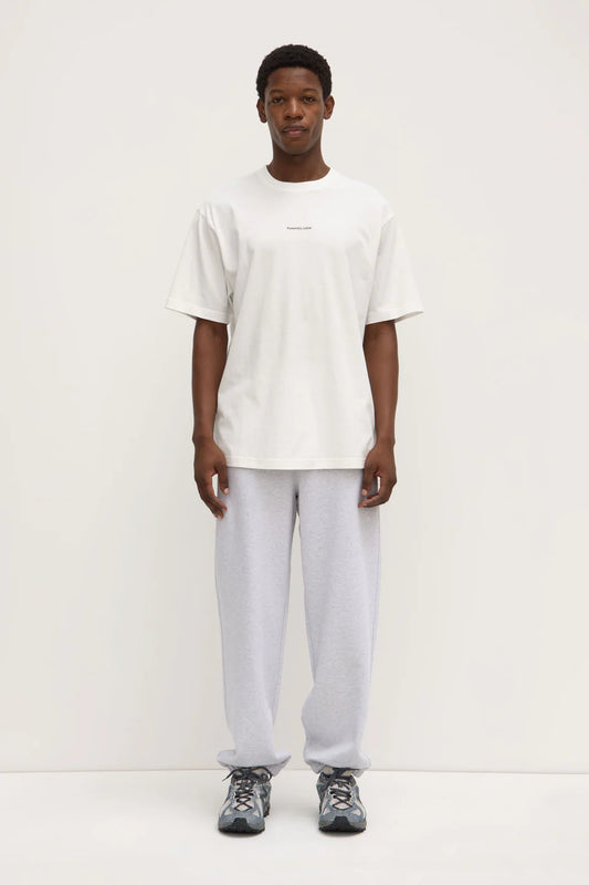 Assembly Label Mens Atelier Logo Tee Antique White