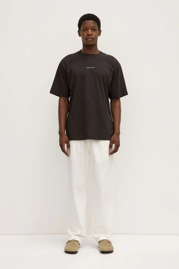 Assembly Label Mens Atelier Logo Tee Washed Black