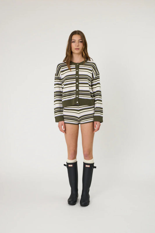 Remain Bowie Cardigan Olive