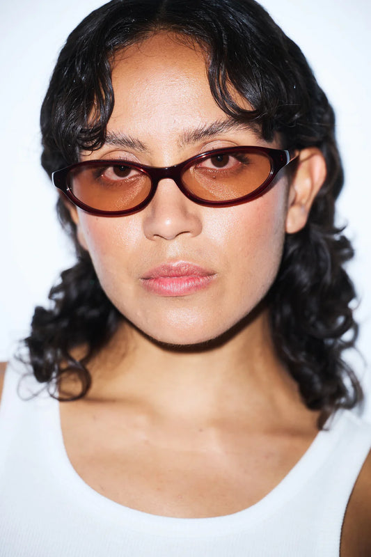 Flatlist Eyewear Olympia Burgundy