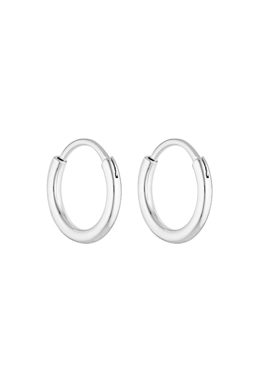 Porter Jewellery 90's Hoops Silver 20mm