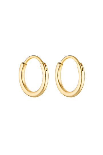Porter Jewellery 90's Hoops Gold 20mm