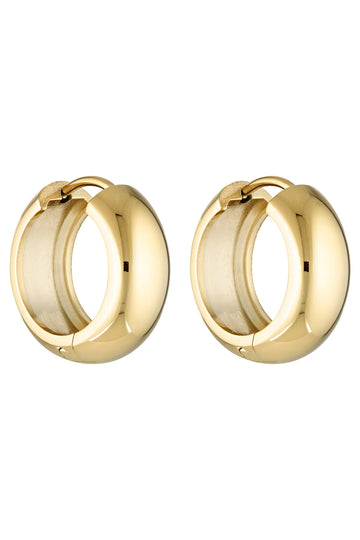 Petite Thick Huggies 8mm - Gold