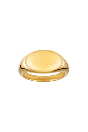 Porter Jewellery Oval Signet Pinky Ring