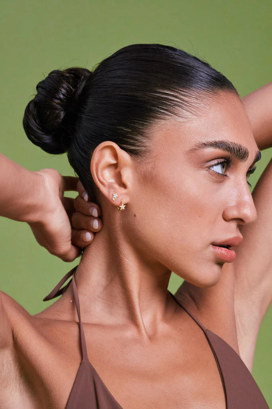 Porter Star Huggies Gold/Clear