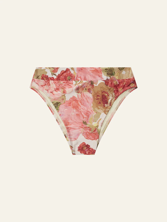 Peony Mid High Cut Pant Dahlia
