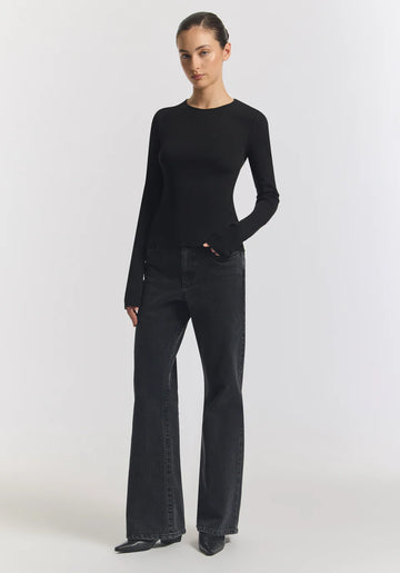 Viktoria & Woods Rib Long Sleeve Black